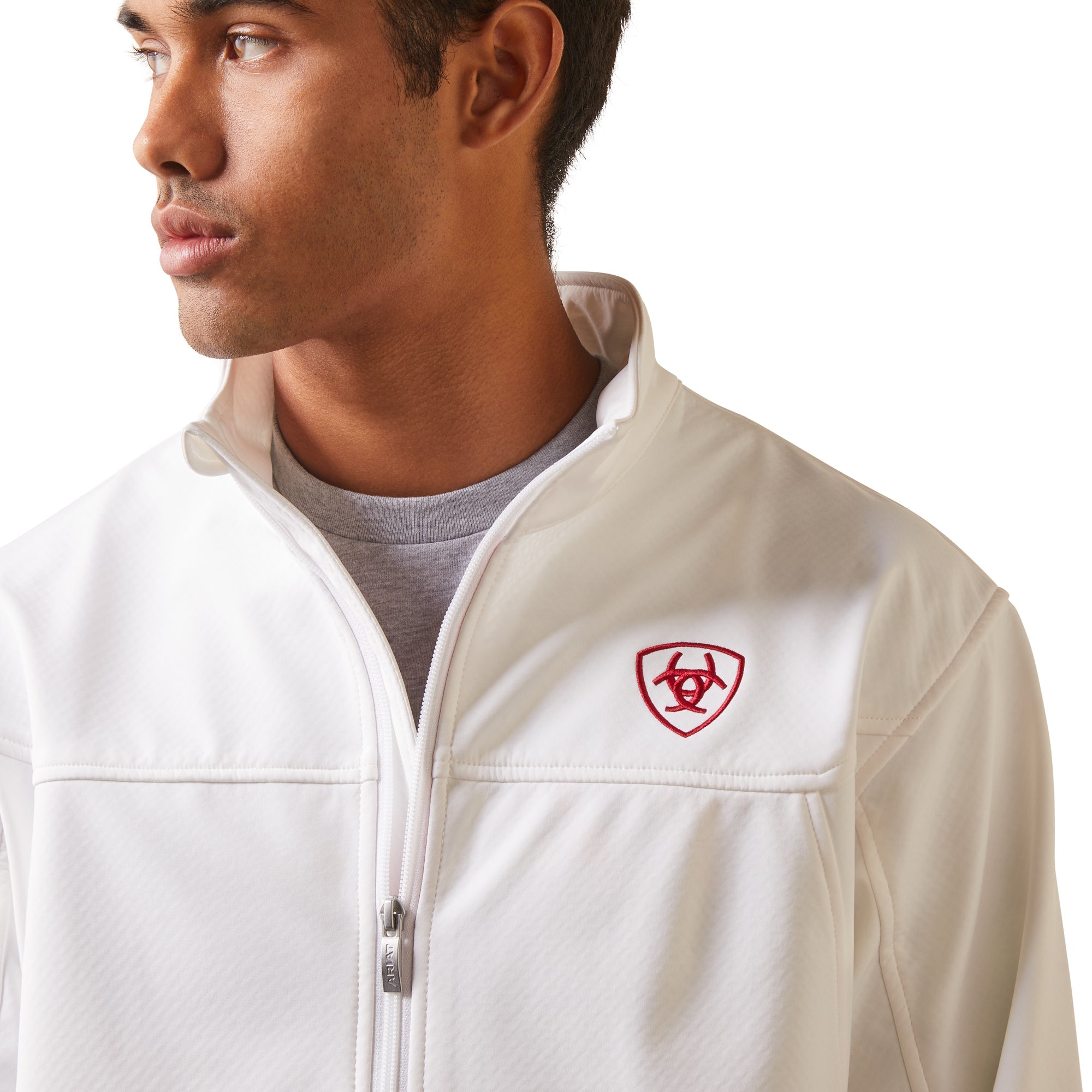 Ariat Men White Softshell Mexico 10043549 Jacket
