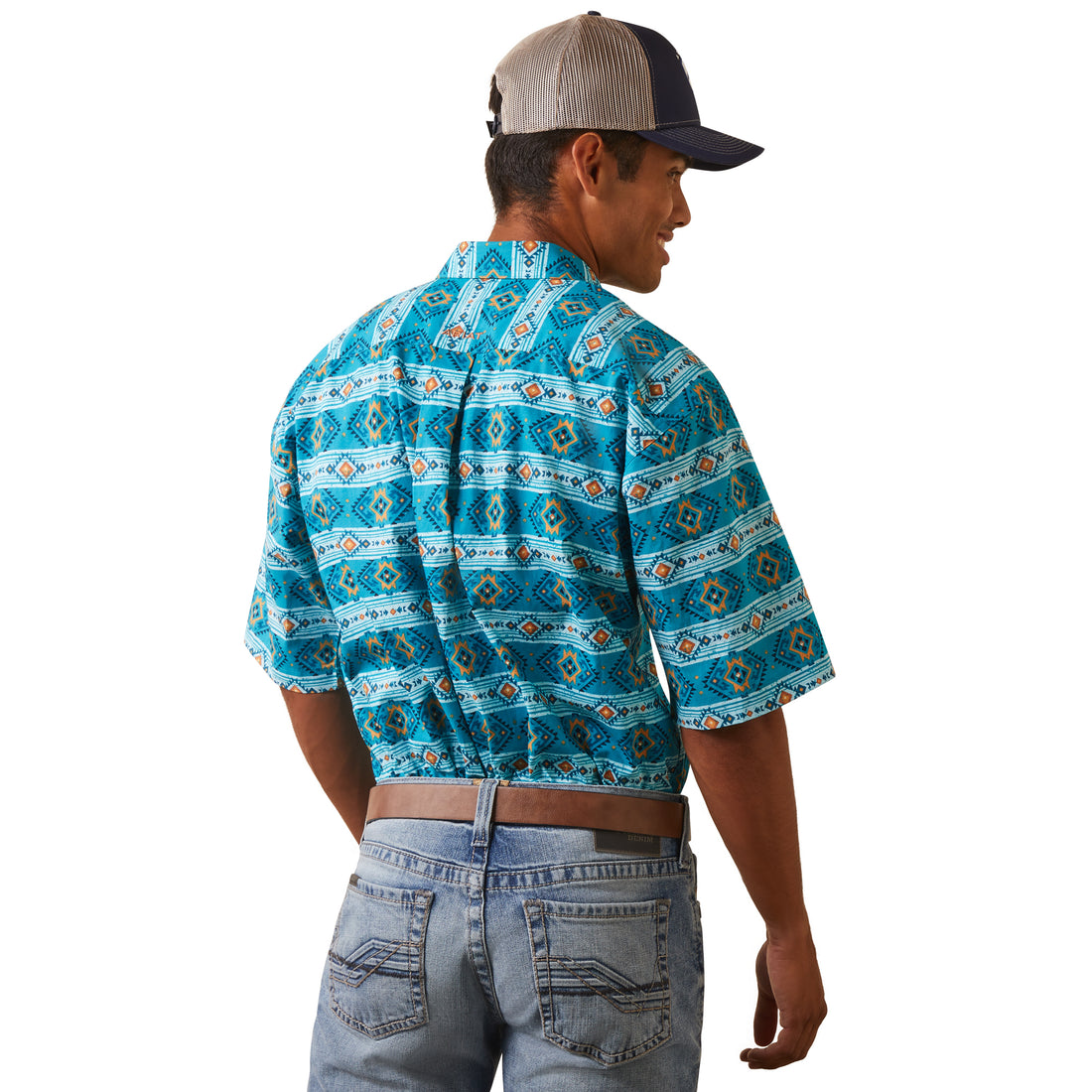 Ariat MN Enamel Blue Shirt 10043638
