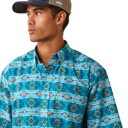 Ariat MN Enamel Blue Shirt 10043638