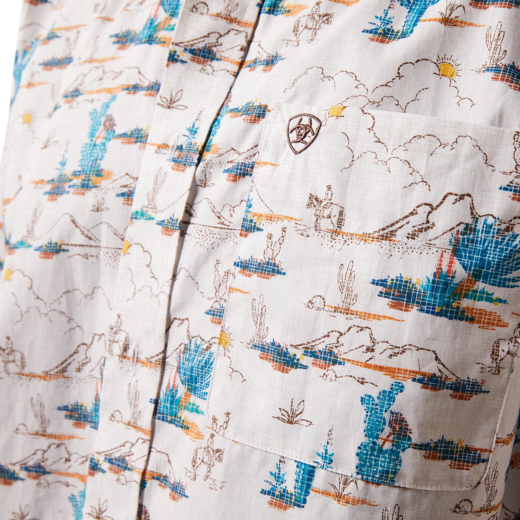 Ariat MN  White Shirt 10043639