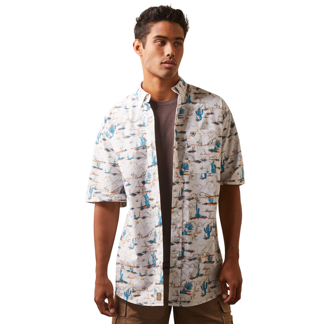 Ariat MN  White Shirt 10043639
