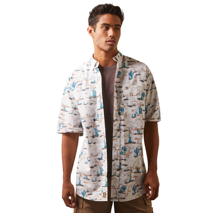 Ariat MN  White Shirt 10043639