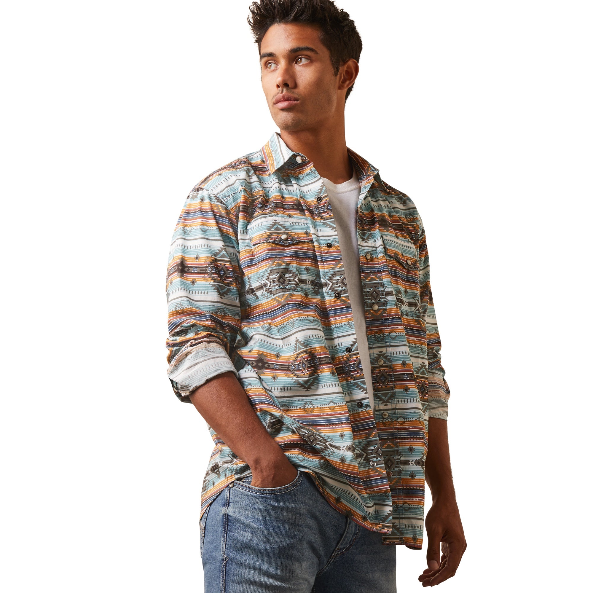 Ariat MN Oyster Gray Shirt 10043653