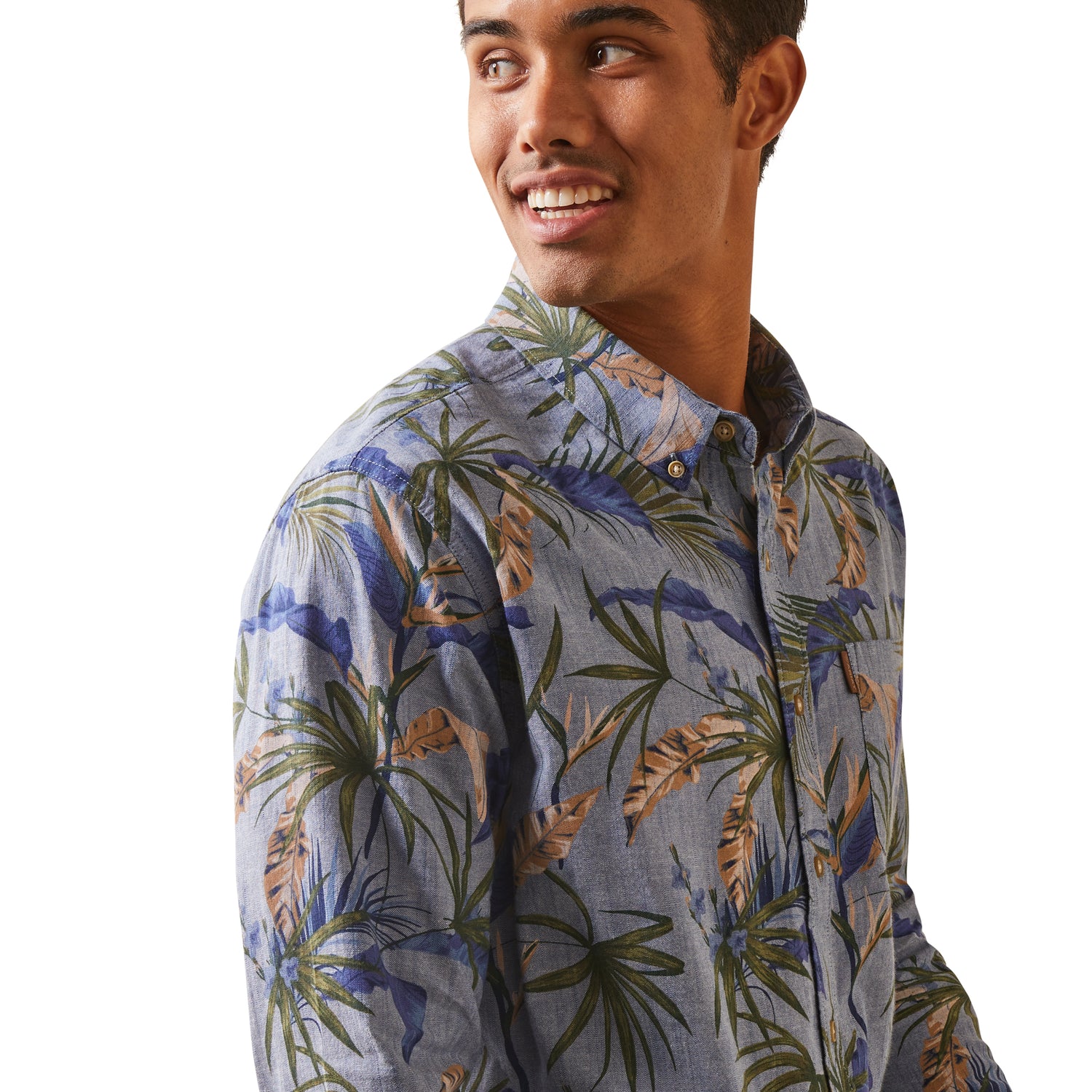 Ariat MN Chambray Blue 10043710 Shirt
