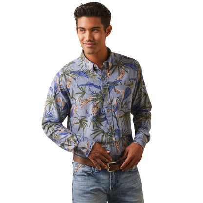 Ariat MN Chambray Blue 10043710 Shirt