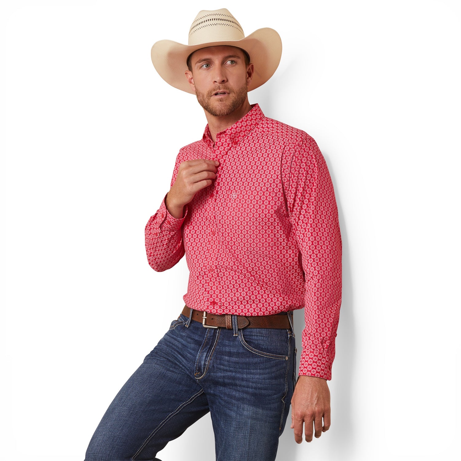Ariat MN Rose Red Shirt 10043917