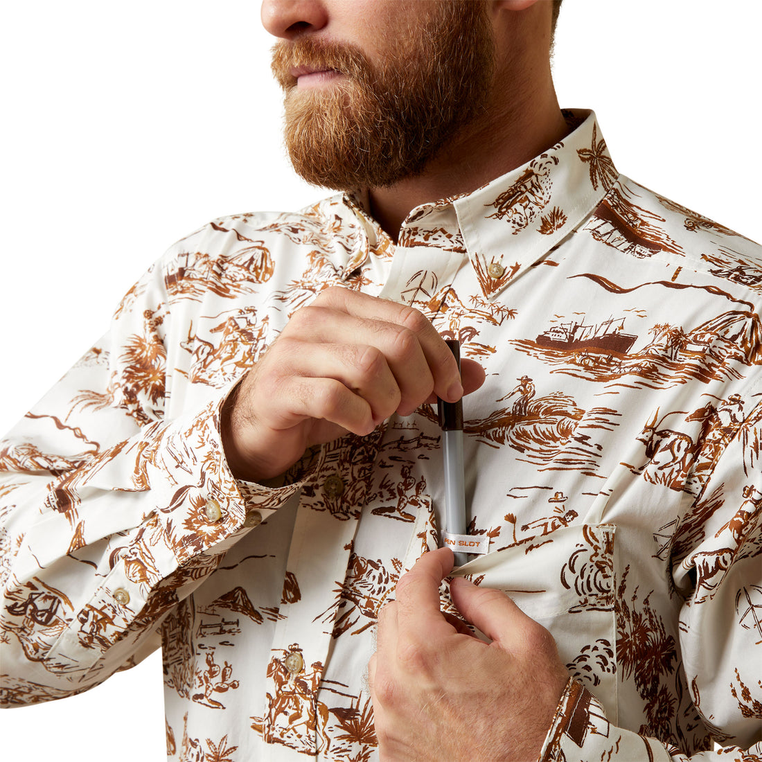 Ariat Men Sand Shirt 10044020