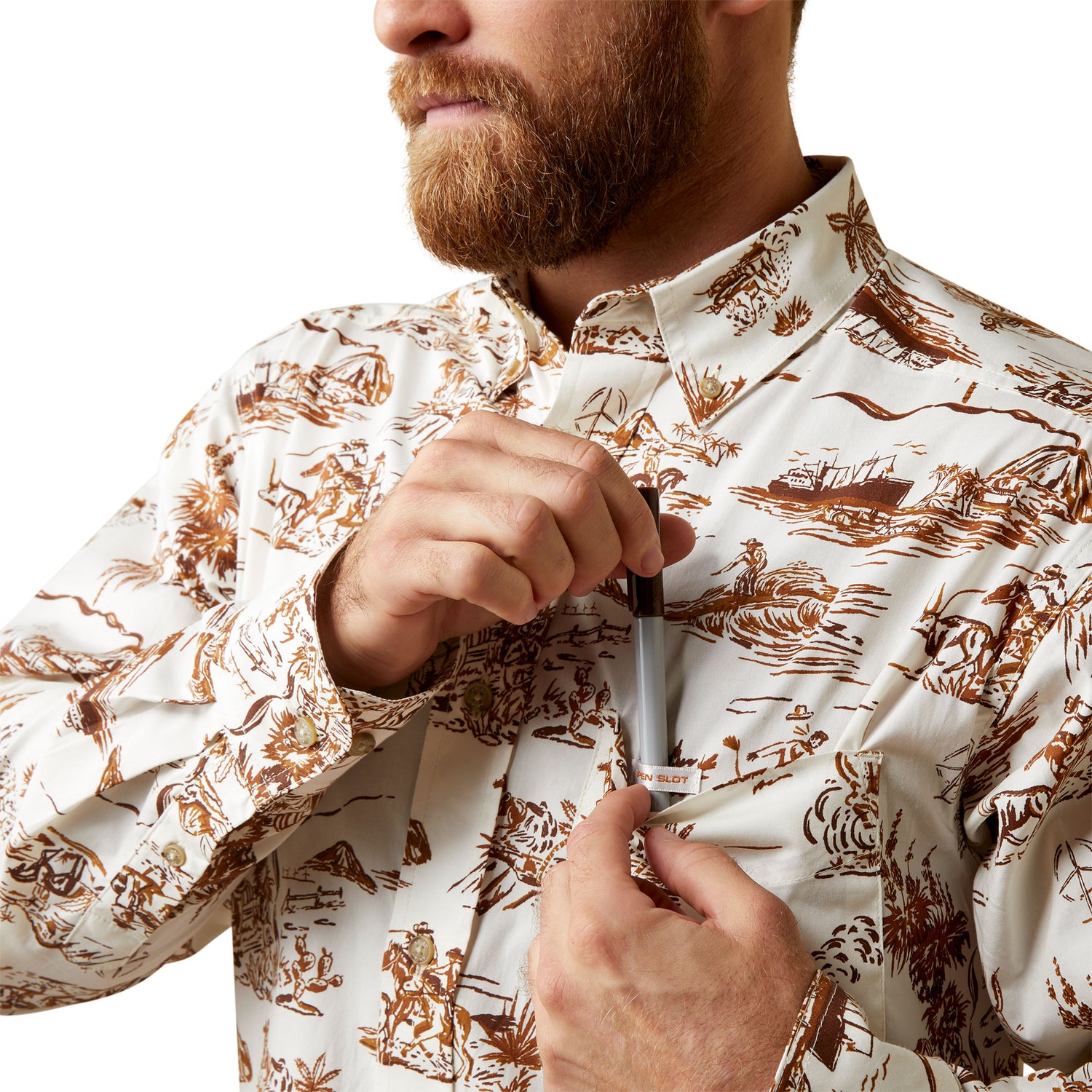 Ariat Men Sand Shirt 10044020