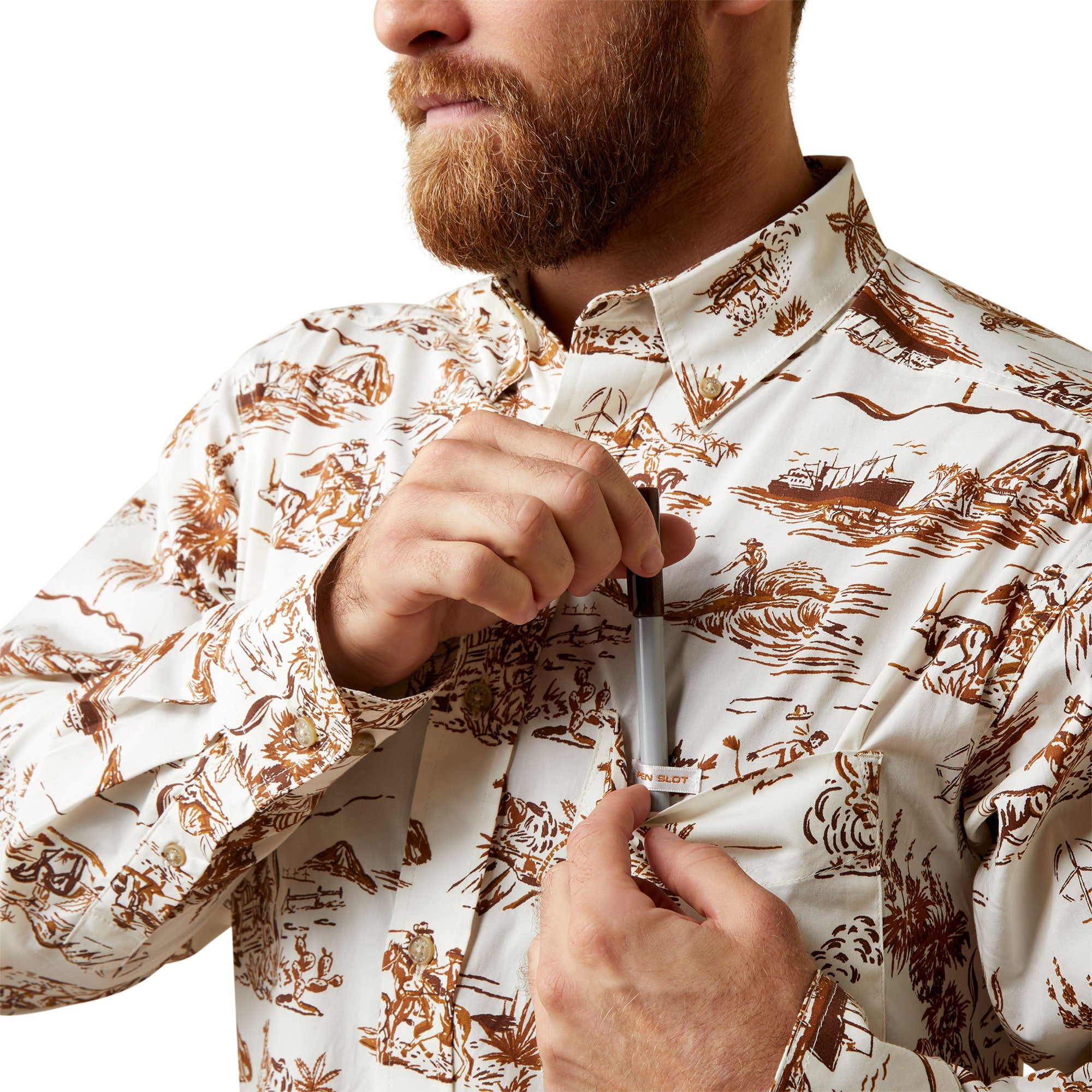 Ariat Men Sand Shirt 10044020