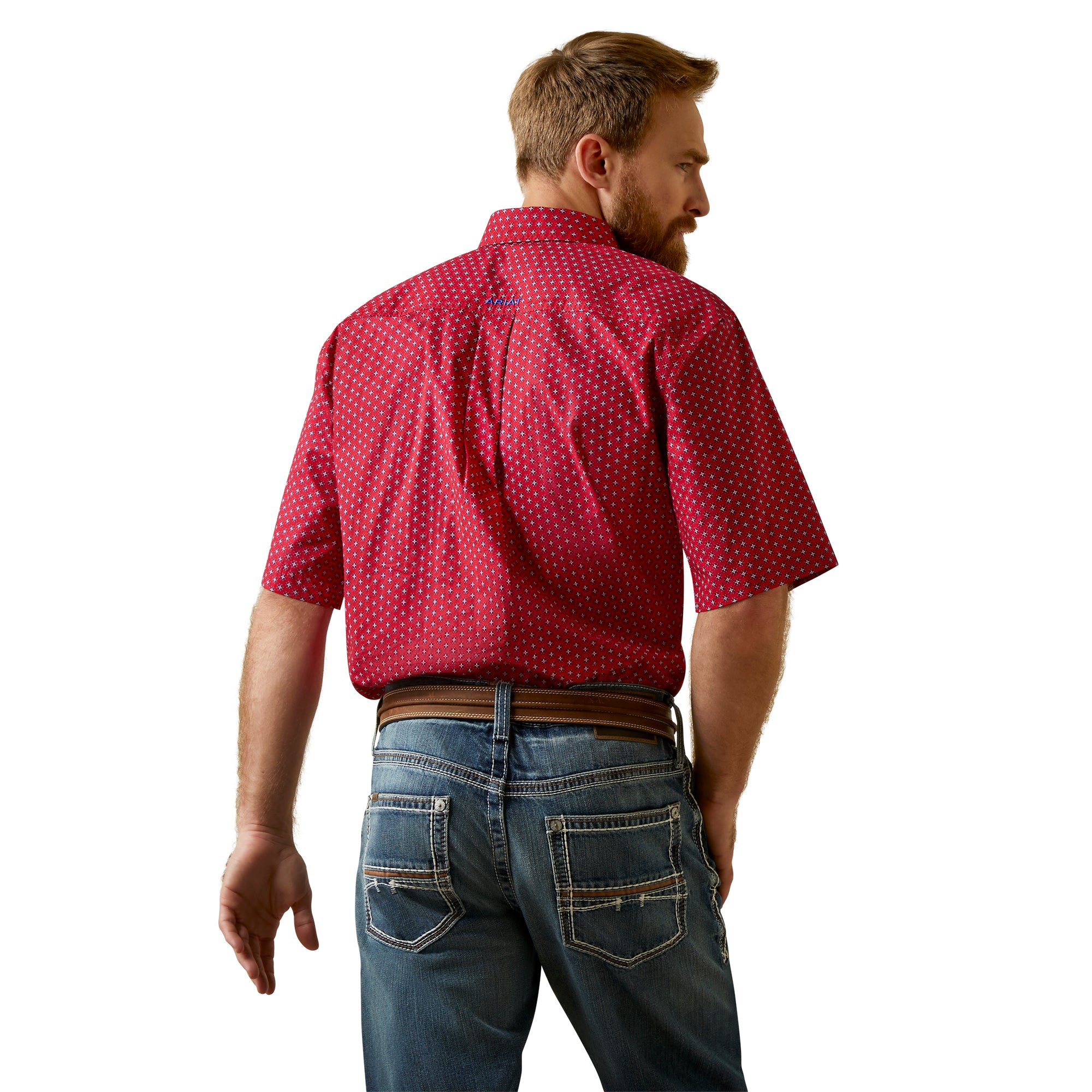 Ariat MN Red Shirt  10044898