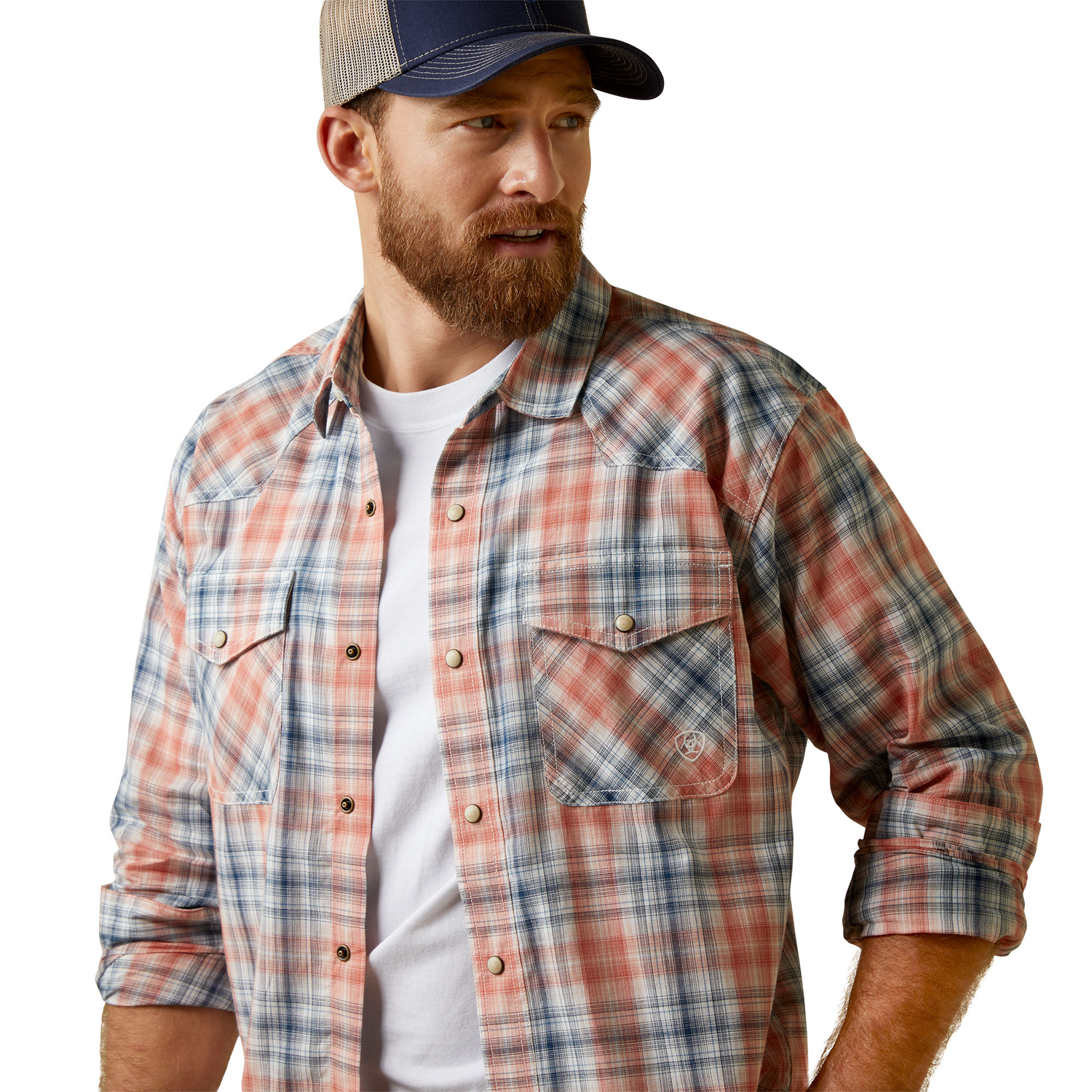 Ariat MN Orange Shirt 10044963