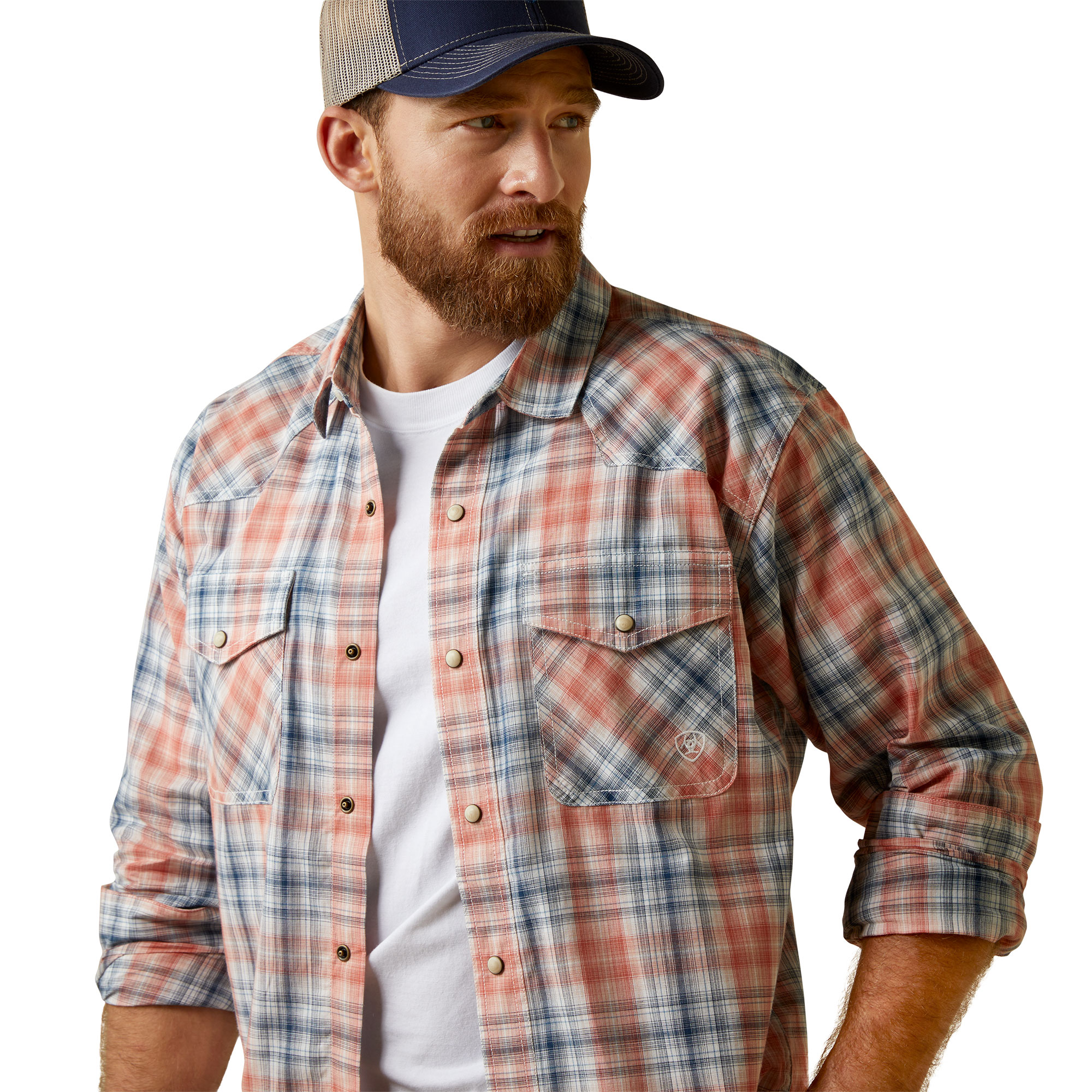 Ariat MN Orange Shirt 10044963