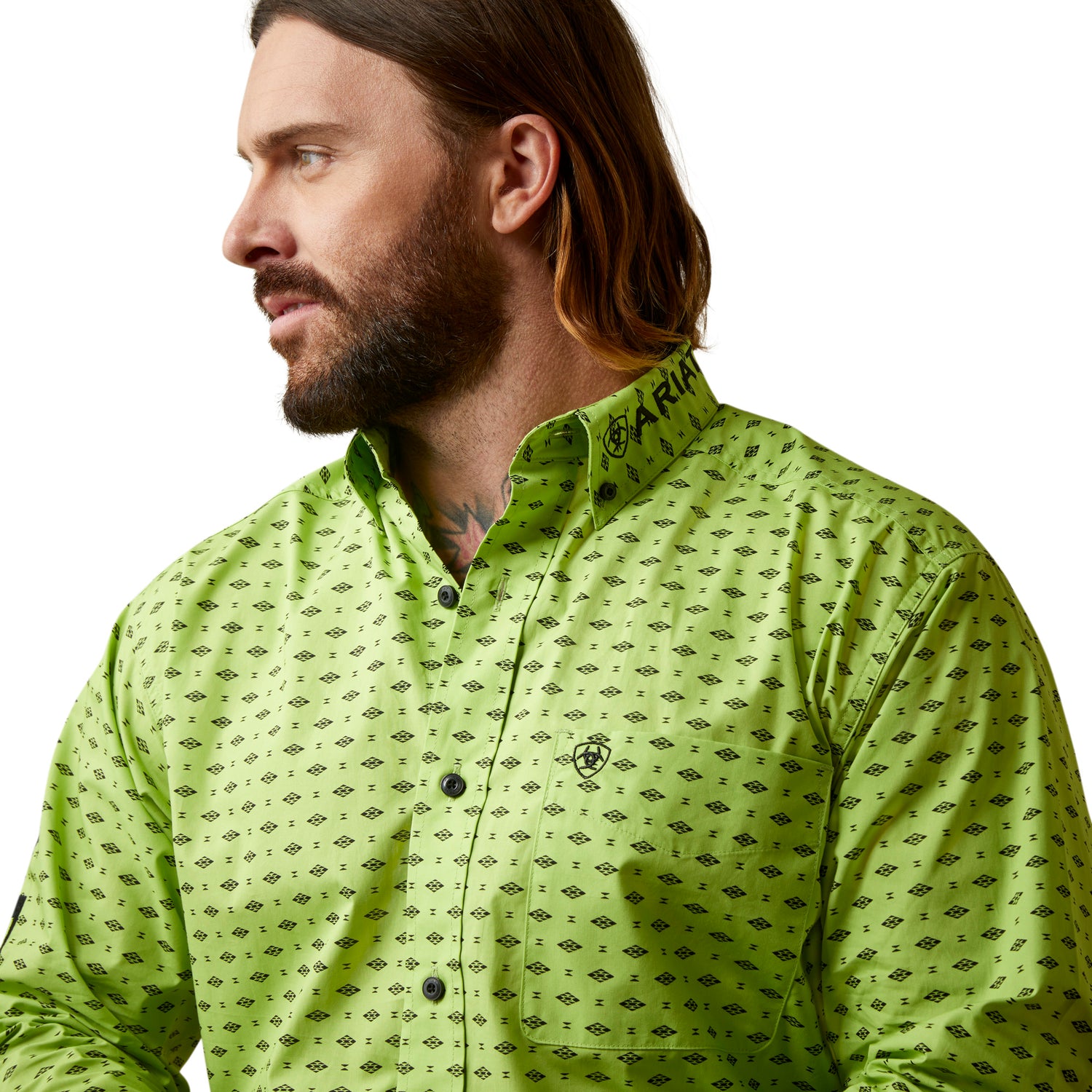 Ariat MN Wasabi Green Shirt 10045065