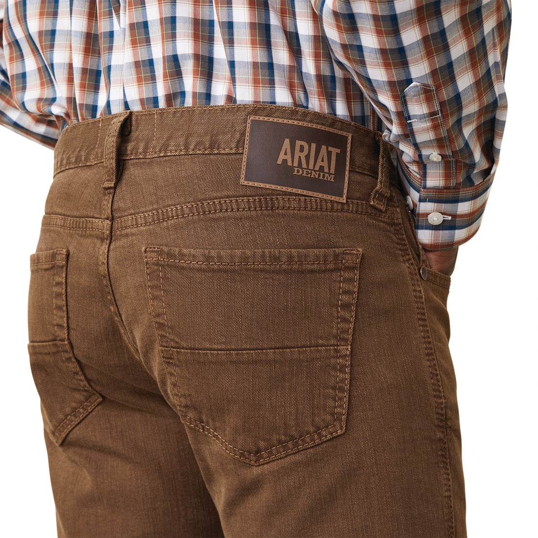 Ariat Men M7 Grizzly Brown Straight Leg 10045230 Jean