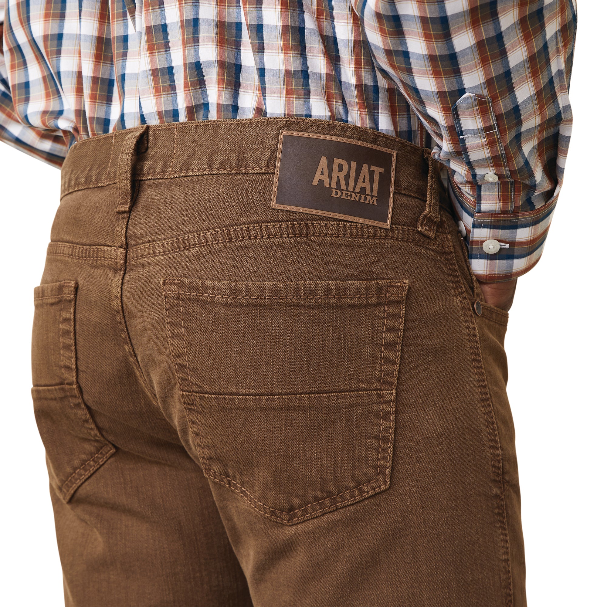Ariat Men M7 Grizzly Brown Straight Leg 10045230 Jean