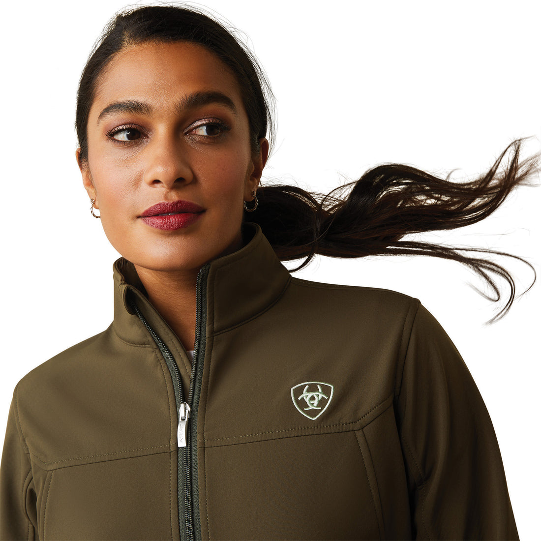 Ariat Women Softshell Green Relic 10043526 Jacket