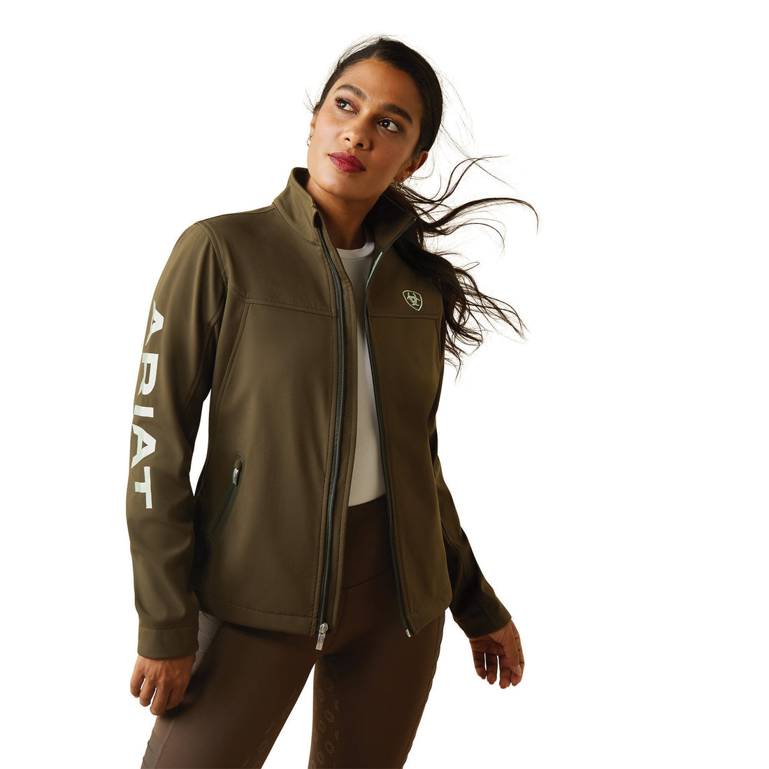 Ariat Women Softshell Green Relic 10043526 Jacket