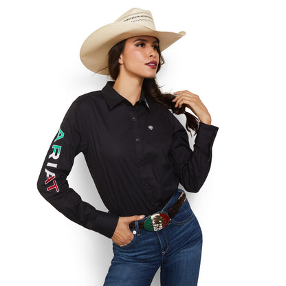 Ariat WMN Black Mexico Shirt 10043552