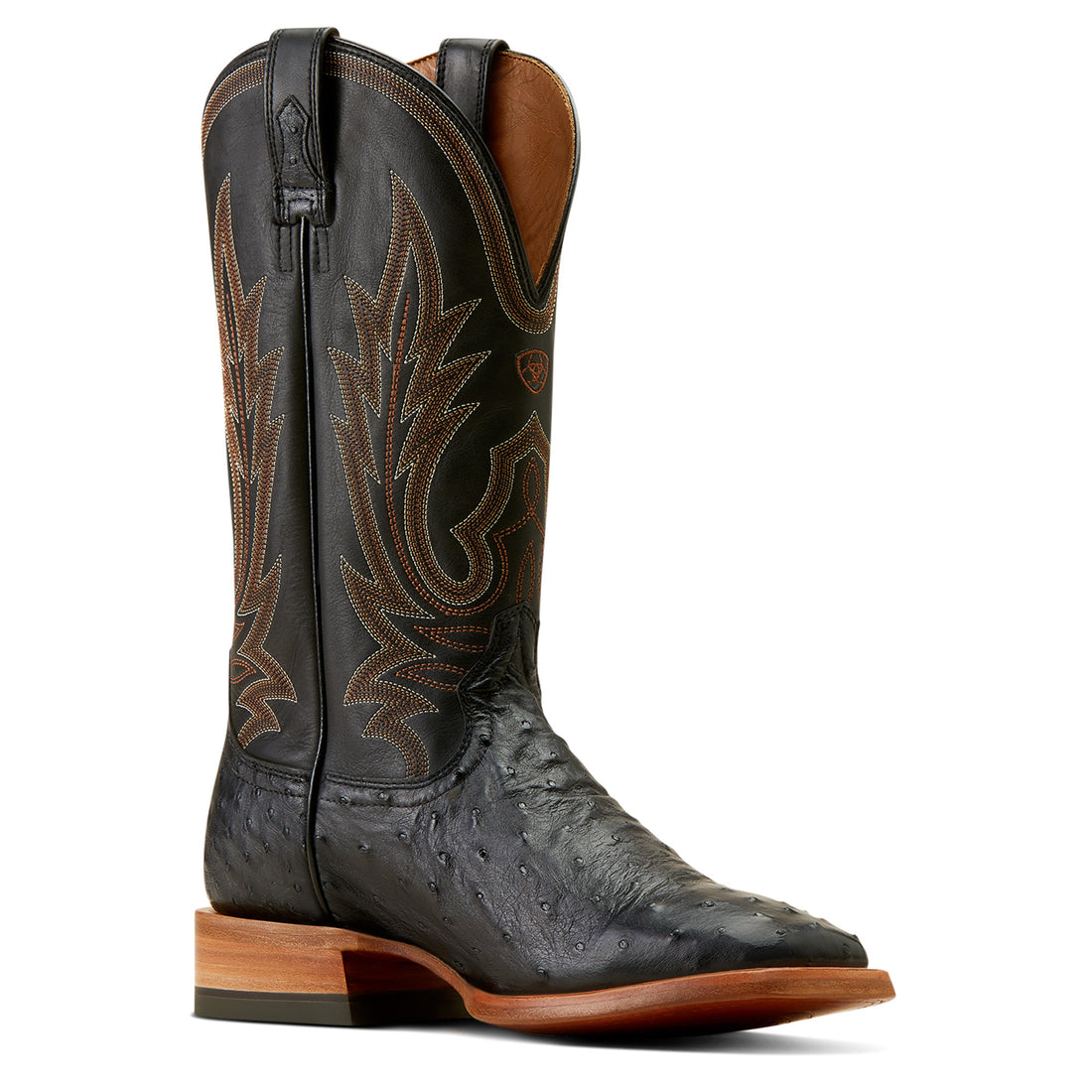 Ariat Men Ostrich Showboat Cowboy Boot 10047084