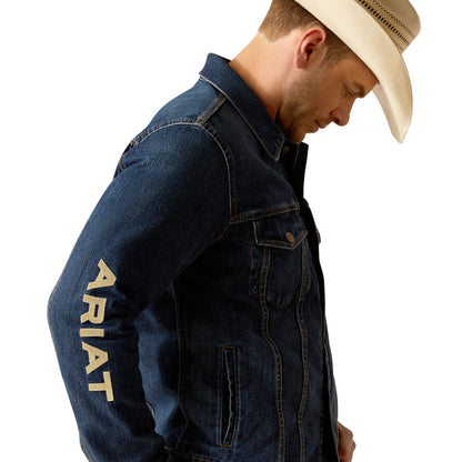 Ariat Men Denim Team Richford Trucker 10048255 Jacket