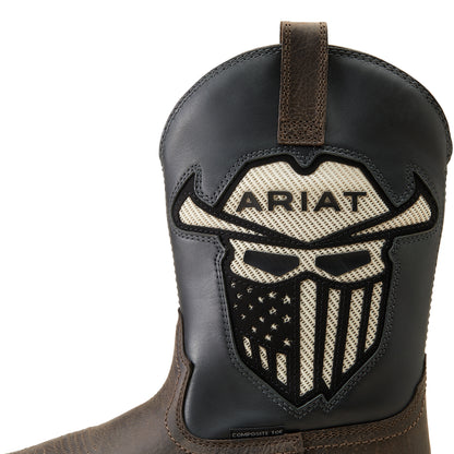 Ariat MN Rebar Flex Western VentTEK Incognito Composite Toe Work Boot 10040432