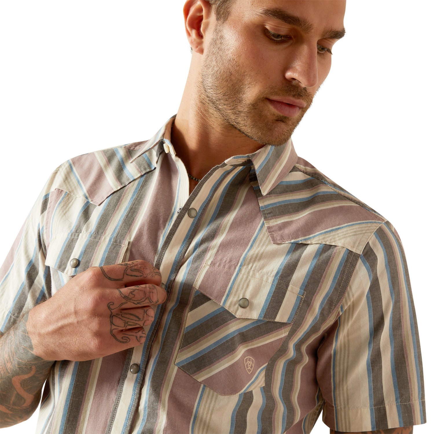 Ariat Men Hughie Retro Snap SS Shirt 10054701