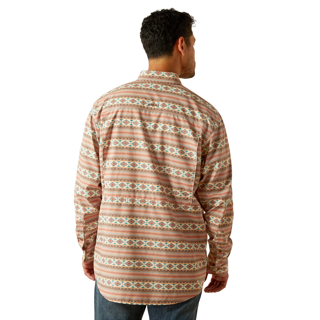 Ariat MN VentTEK Outbound Classic Fit LS Baked Clay Shirt 10055231