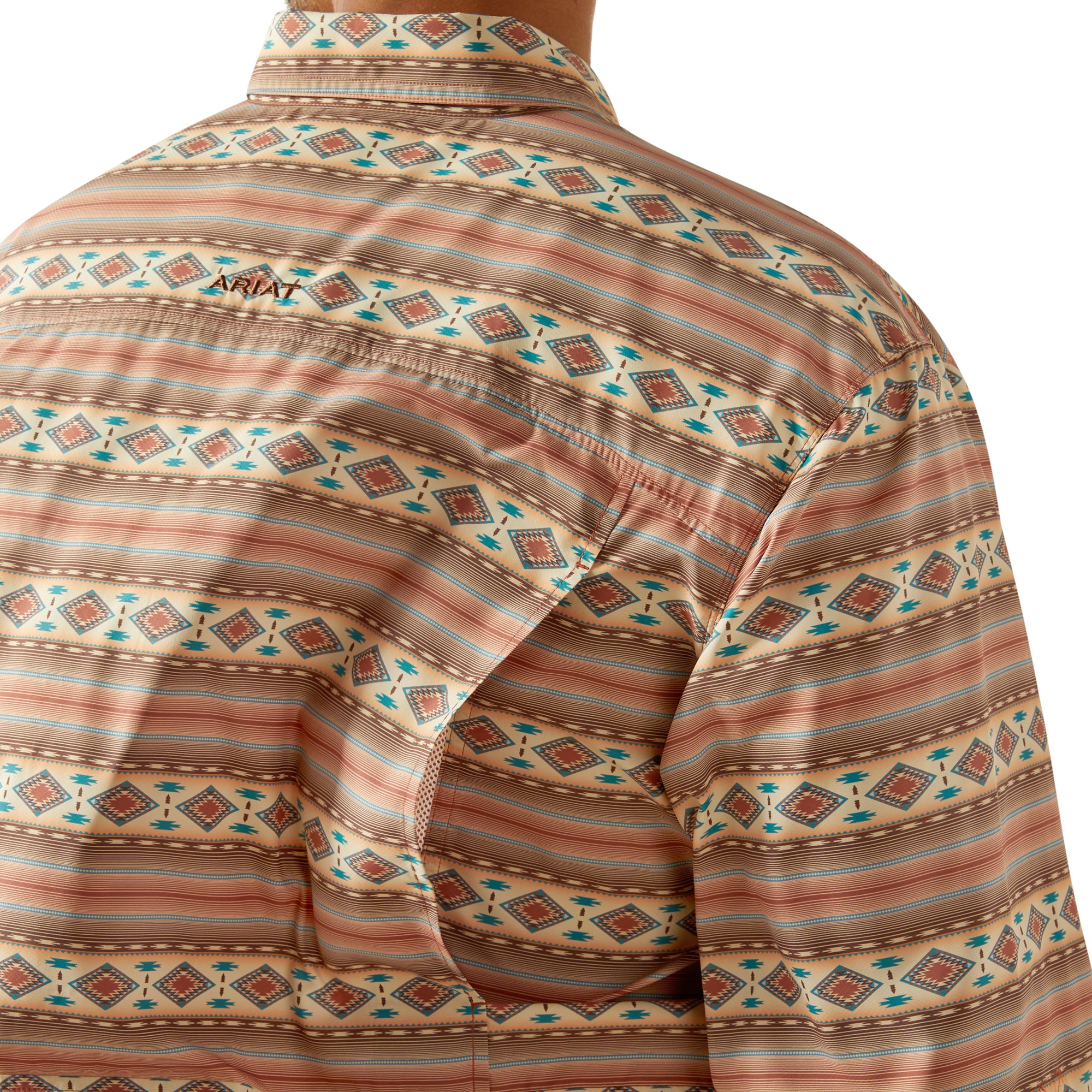 Ariat MN VentTEK Outbound Classic Fit LS Baked Clay Shirt 10055231