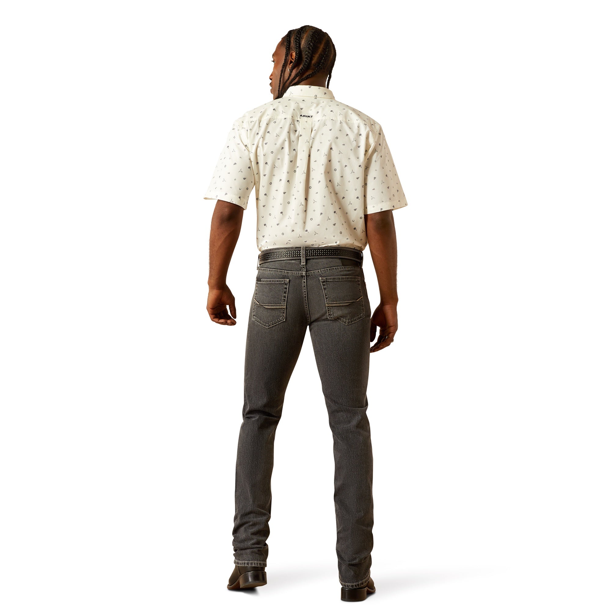 Ariat Men M8 Modern Rolland Straight Leg 10058928 Jeans