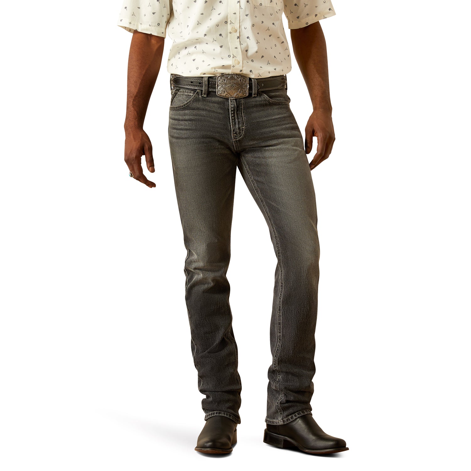 Ariat Men M8 Modern Rolland Straight Leg 10058928 Jeans