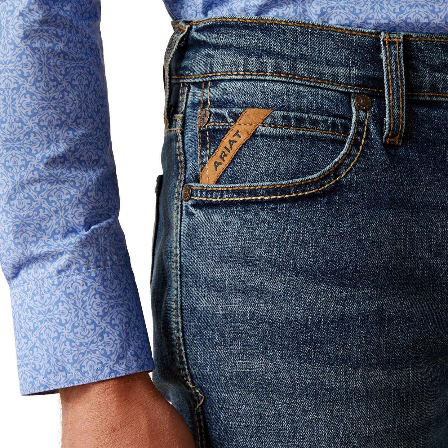 Ariat Men M8 Modern Miles Straight Leg 10058929 Jeans