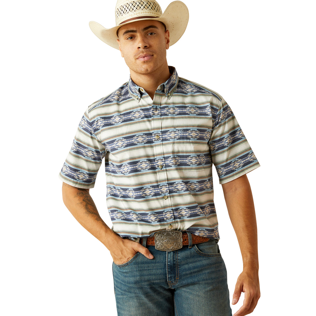 Ariat MN Case Classic Fit SS Shirt 10059010