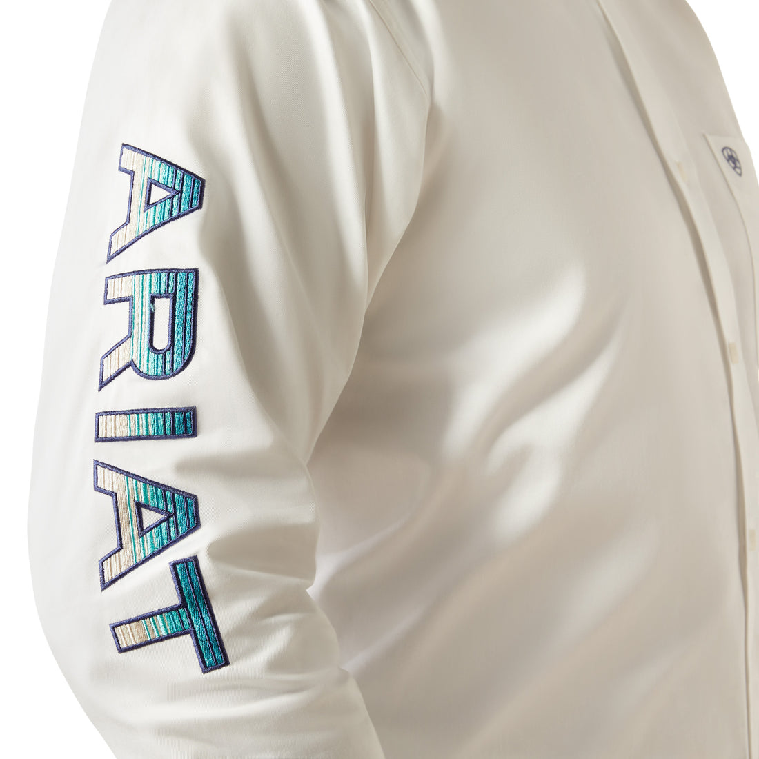 Ariat MN Team Logo Twill LS Shirt 10059132