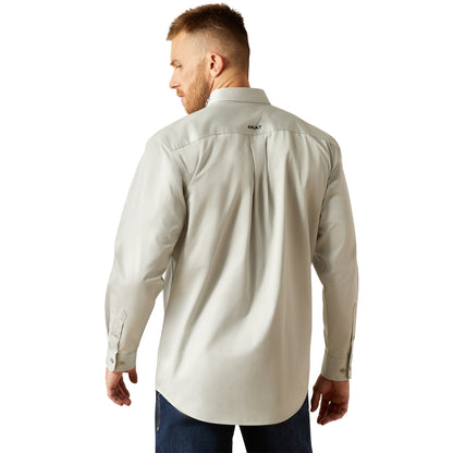 Ariat MN Team Logo Twill Classic Fit LS Shirt 10059133