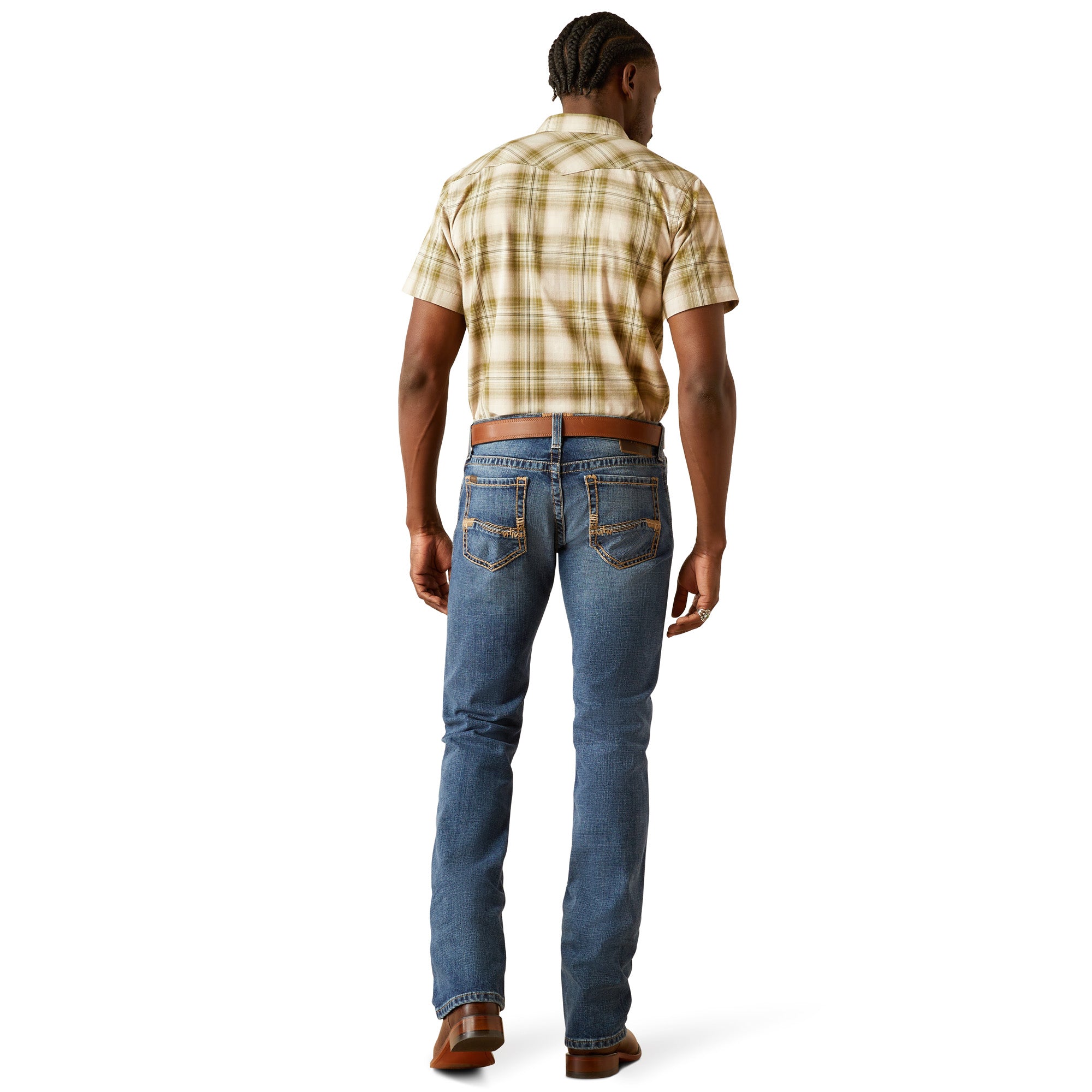 Ariat Men M7 Travis Straight Jean Heath 10061398