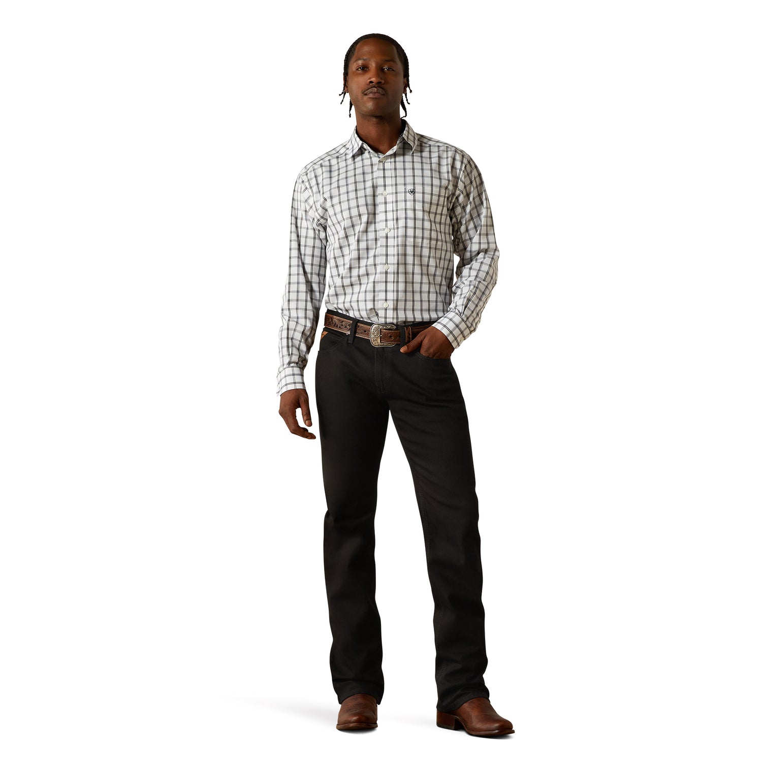 Ariat Men M4 Hansen Relaxed Boot Cut Jean 10070592