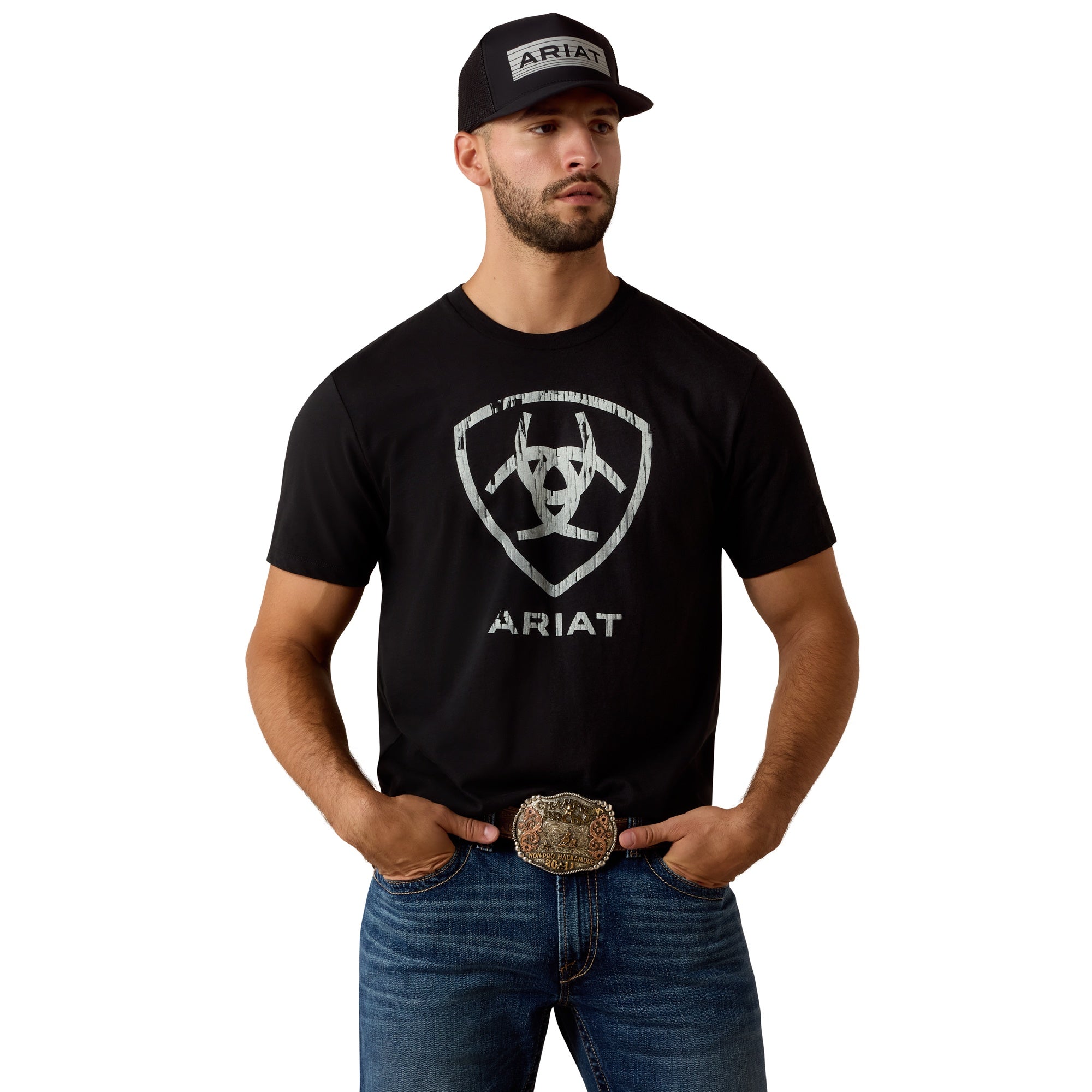 Ariat Men Barn Shield SS T-Shirt 10061461
