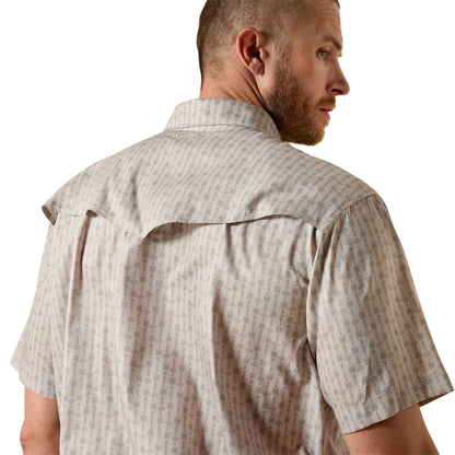 Ariat Men Printed Western VentTEK Classic Fit Snap Shirt 10071045