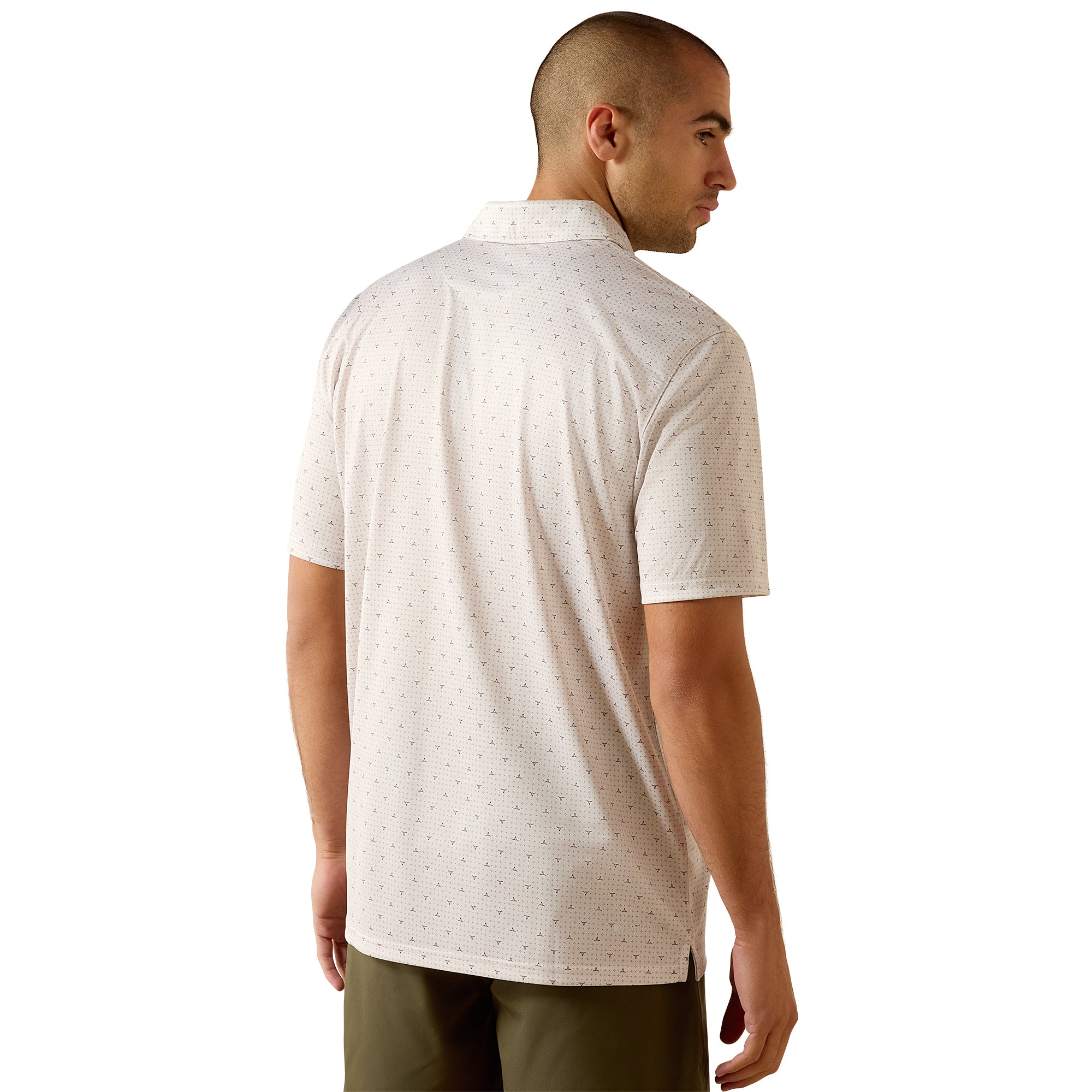 Ariat Men All Over Print SS Polo Shirt 10071496