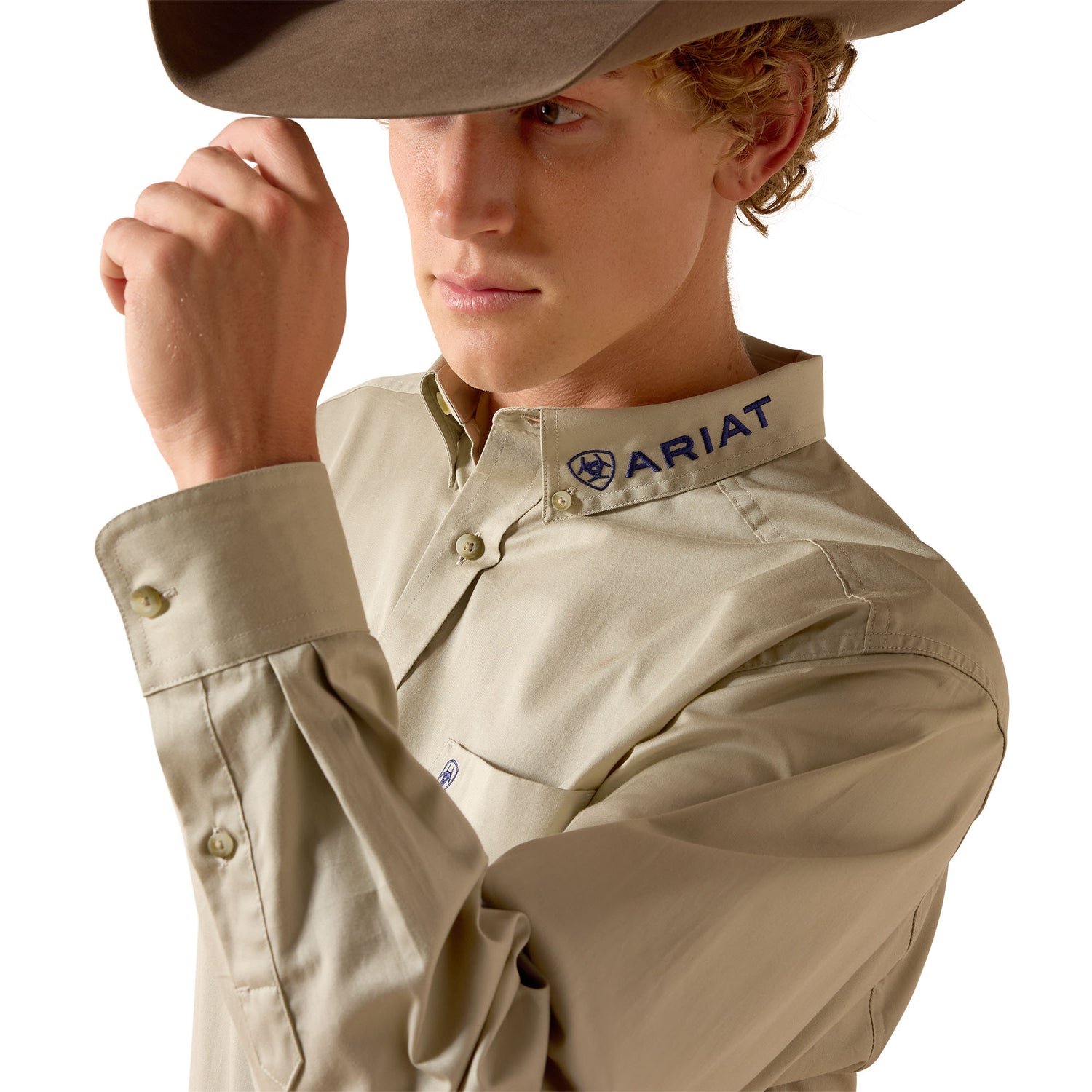 Ariat Men Team LG LTWT Twill LS Shirt 10071688