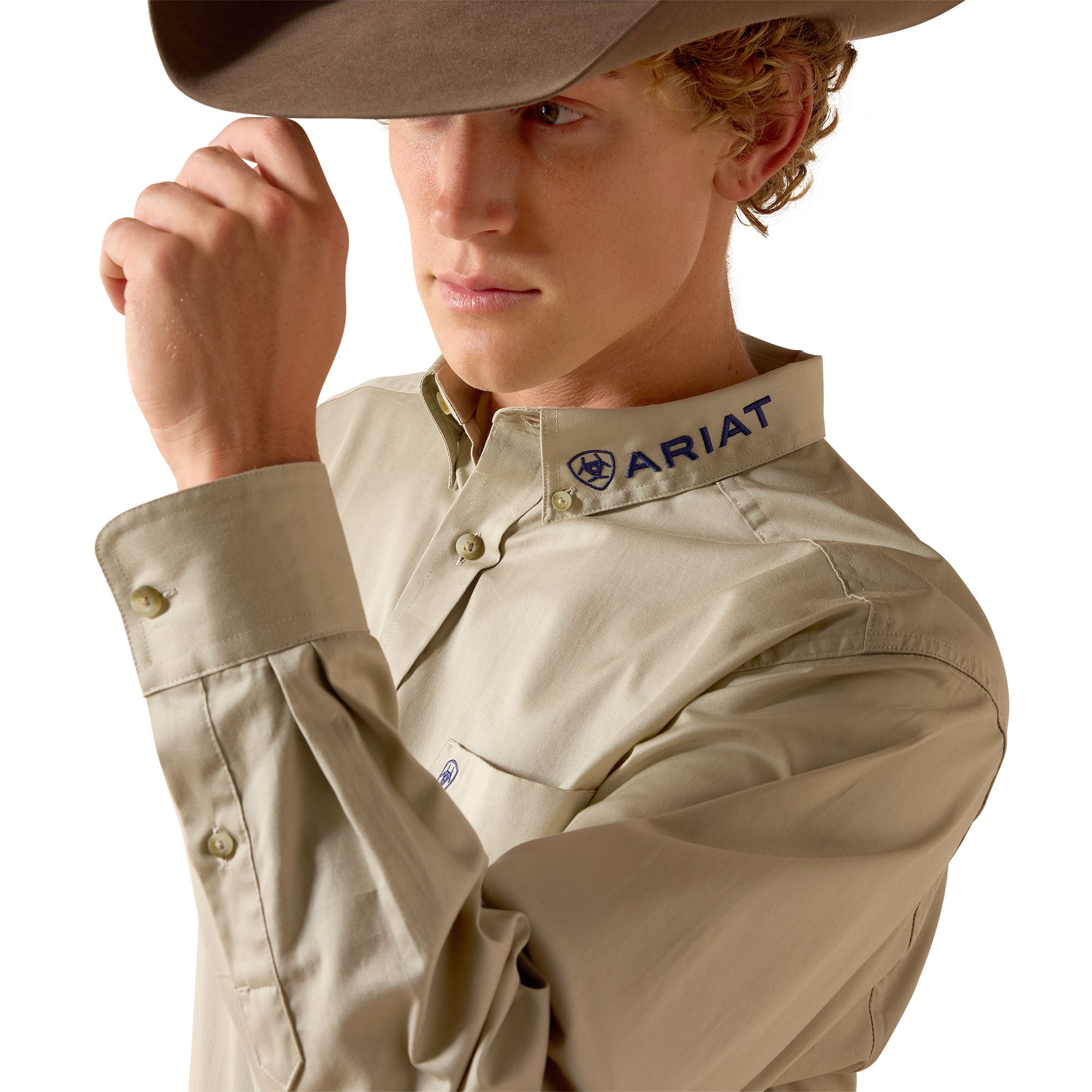 Ariat Men Team LG LTWT Twill LS Shirt 10071688