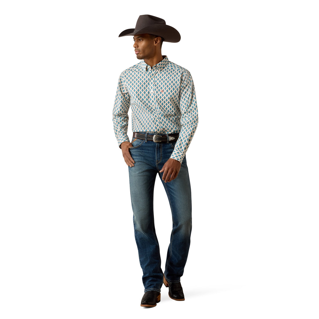 Ariat Men M7 Slim Trent Classic Rise Straight Leg Jean 10072951
