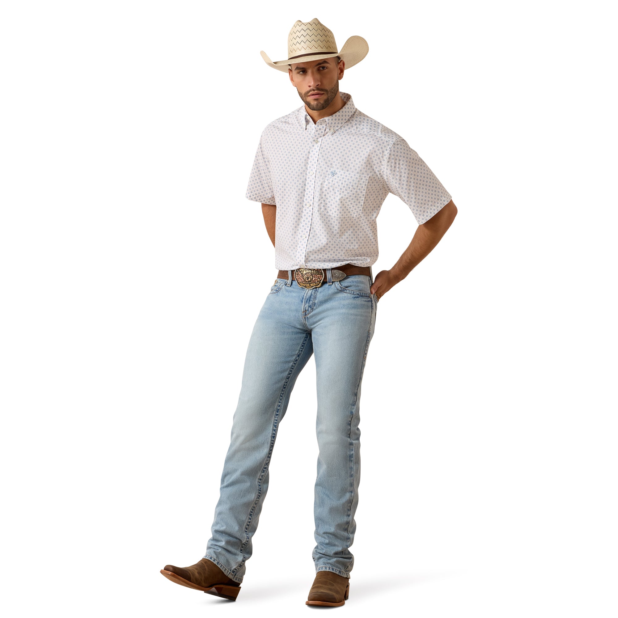 Ariat Men M7 Slim Jackson Straight Leg Jean 10072979
