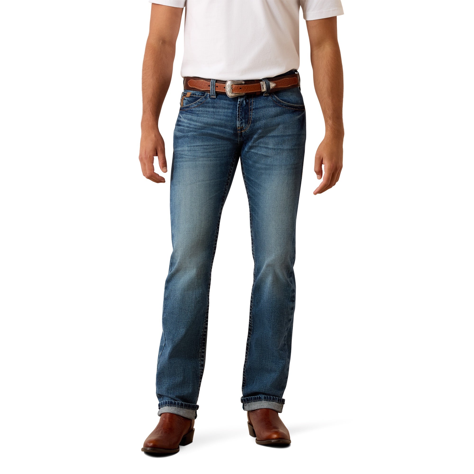 Ariat Men M7 Axel Stretch Straight Leg 10072980 Jean