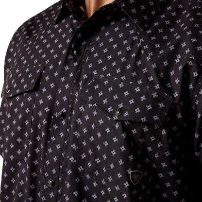 Ariat Men Printed VentTEK Western Fitted Snap Shirt 10073422