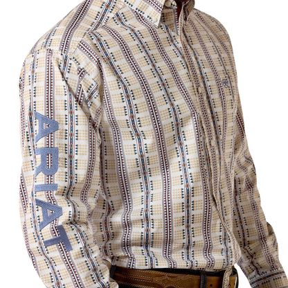 Ariat Men Team Daniel Fitted LS Shirt 10073627