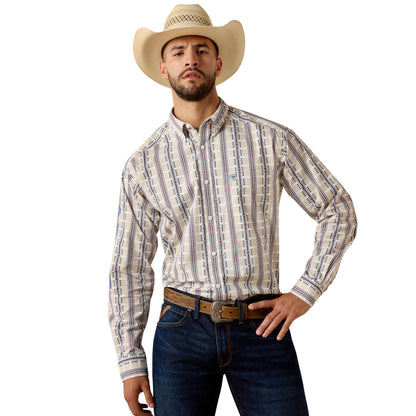 Ariat Men Team Daniel Fitted LS Shirt 10073627