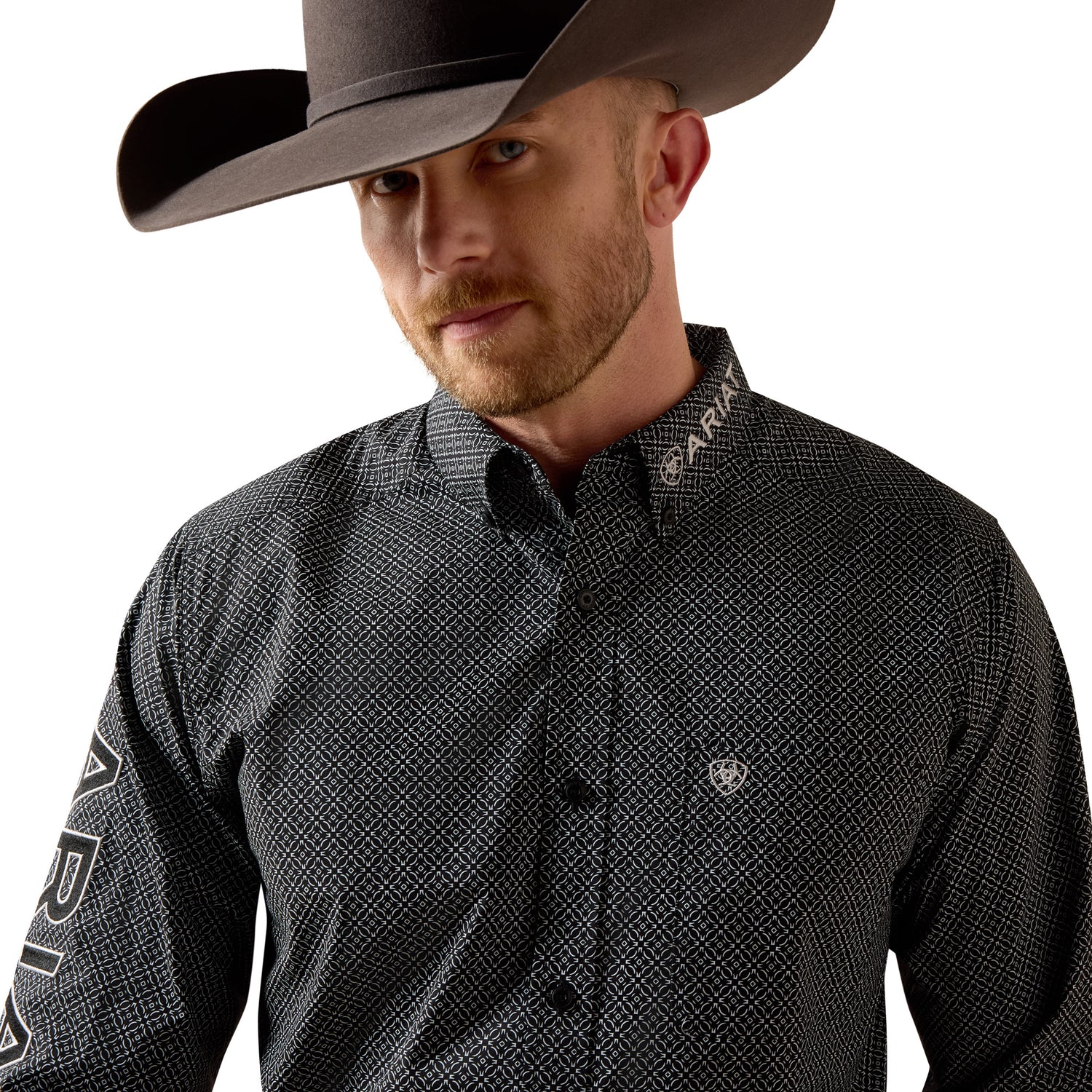 Ariat Men Team Dariel Fitted LS Shirt 10073630