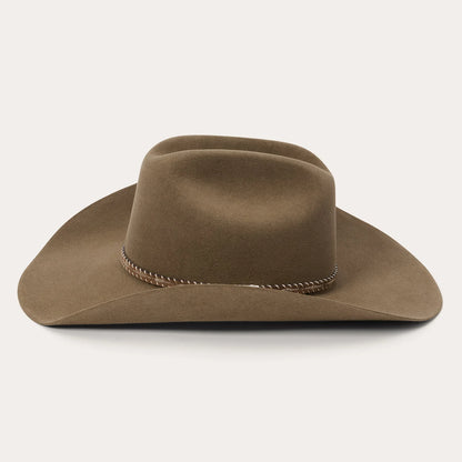 6x Stetson: 91 Driftwood  Acoustic Felt Hat