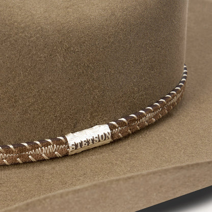 6x Stetson: 91 Driftwood  Acoustic Felt Hat